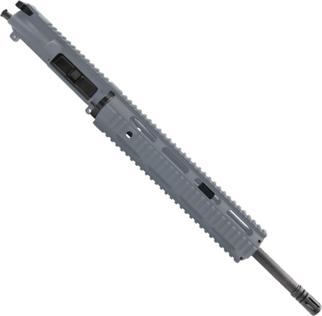 ABC RIFLE COMPANY AR 9mm Luger 16in Barrel w/12in Quadrail Handguard Upper Receiver w/BCG And Charging Handle 1-8 Twist A2 Style Muzzle Brake Nitride - Abc Rifle Company