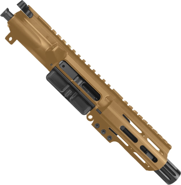ABC RIFLE COMPANY AR9 9mm Luger Pistol 4in Barrel M-LOK Handguard Complete Upper Receiver w/BCG And Charging Handle Bronze - Abc Rifle Company