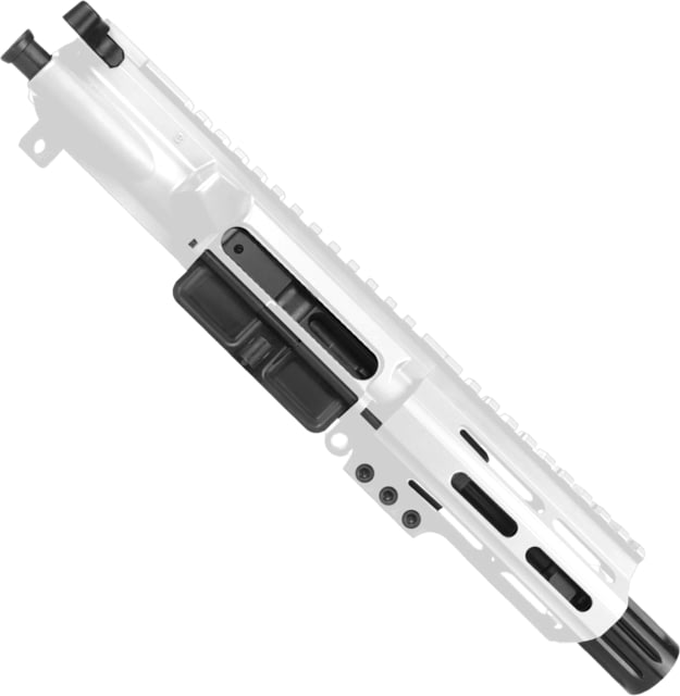 ABC RIFLE COMPANY AR9 9mm Luger Pistol 4in Barrel M-LOK Handguard Complete Upper Receiver w/BCG And Charging Handle White - Abc Rifle Company
