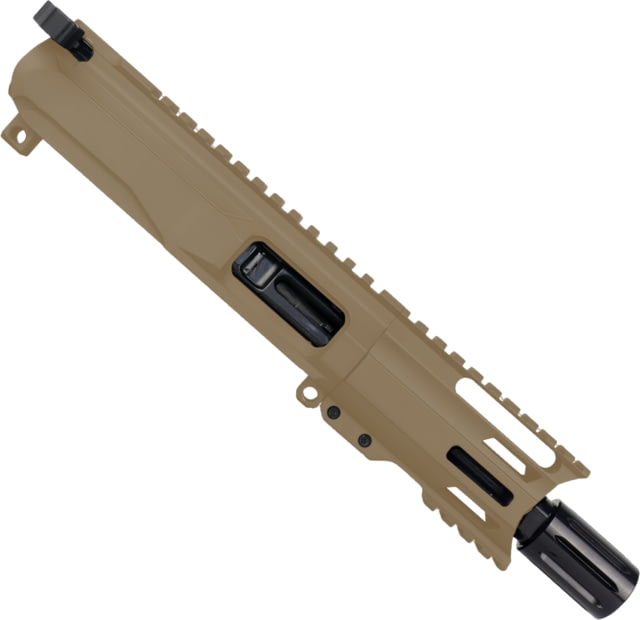 ABC RIFLE COMPANY AR9 9mm Luger Pistol Billet 4in Barrel M-LOK Handguard Complete Upper Receiver w/BCG And Charging Handle Flat Dark Earth - Abc Rifle Company