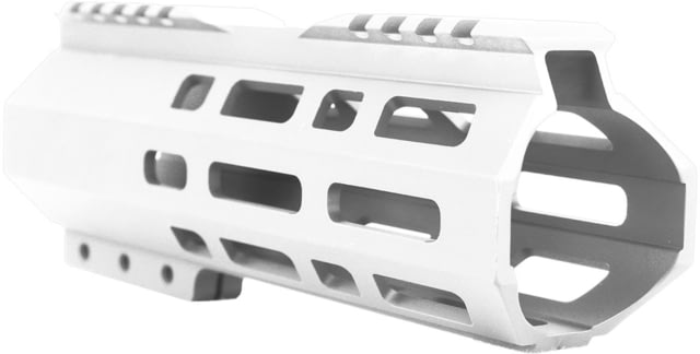 ABC RIFLE COMPANY Custom Hybrid Top Cut D-Front AR-10/DPMS LR-308 M-LOK Handguard 7in White - Abc Rifle Company