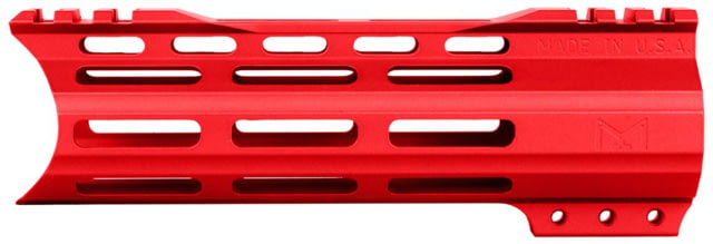 ABC RIFLE COMPANY Custom Hybrid Top Cut Super Slim AR-15 M-LOK Handguard 7in Red - Abc Rifle Company