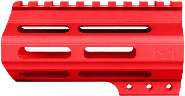 ABC RIFLE COMPANY Custom Slim AR-15 M-LOK Handguard 4.5in Red - Abc Rifle Company