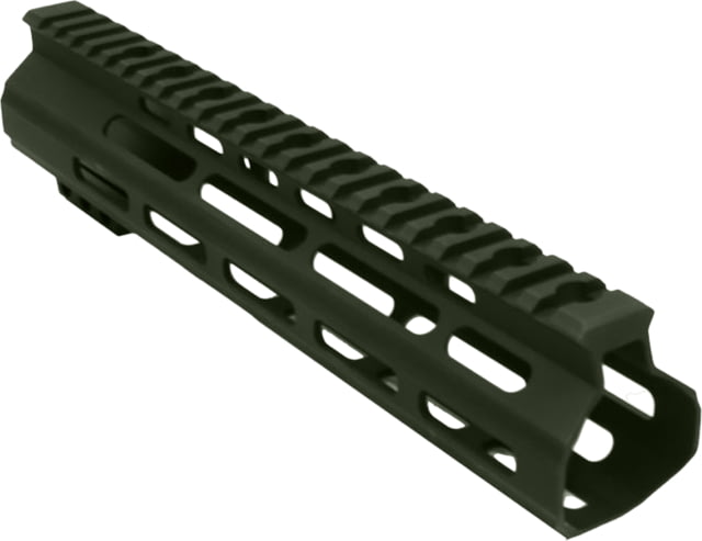 ABC RIFLE COMPANY Custom Ultra Slim AR-15 M-LOK Handguard 10in Cerakote Olive Drab Green - Abc Rifle Company