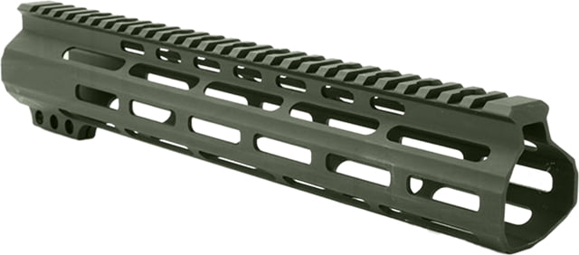 ABC RIFLE COMPANY Custom Ultra Slim AR-15 M-LOK Handguard 12in Cerakote Olive Drab Green - Abc Rifle Company