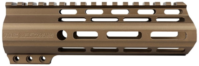 ABC RIFLE COMPANY Custom Ultra Slim AR-15 M-LOK Handguard 7in Cerakote Burnt Bronze - Abc Rifle Company