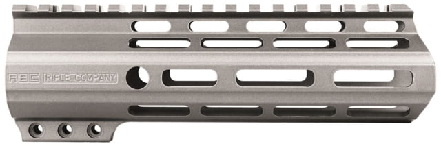 ABC RIFLE COMPANY Custom Ultra Slim AR-15 M-LOK Handguard 7in Cerakote Tungsten - Abc Rifle Company
