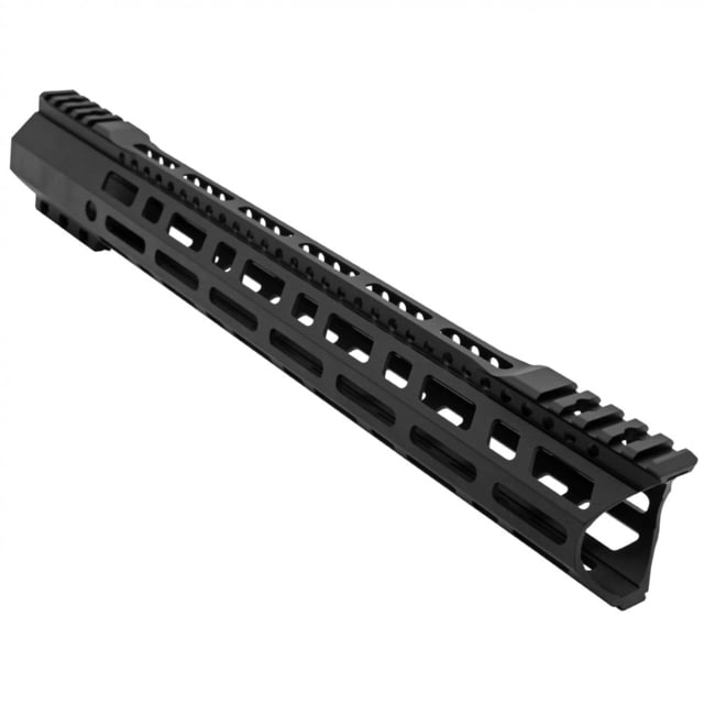 ABC RIFLE COMPANY Style Hybrid Top Cut Picatinny C-Cut AR-10/DPMS LR-308 M-LOK Handguard Rail System. 15in Black - Abc Rifle Company