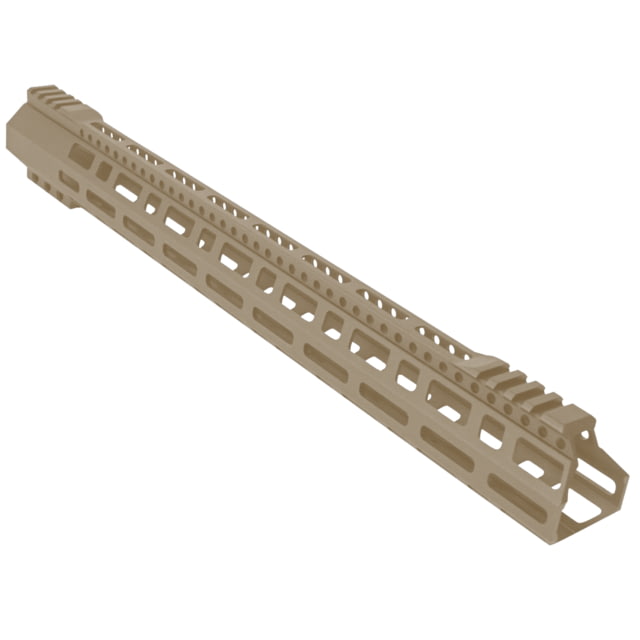 ABC RIFLE COMPANY Style Low Hybrid Cut D-Cut AR-10/DPMS LR-308 M-LOK Handguard Rail System 18in Magpul Flat Dark Earth - Abc Rifle Company