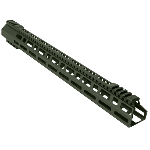 ABC RIFLE COMPANY Style Low Hybrid Cut D-Cut AR-10/DPMS LR-308 M-LOK Handguard Rail System 18in Olive Drab Green