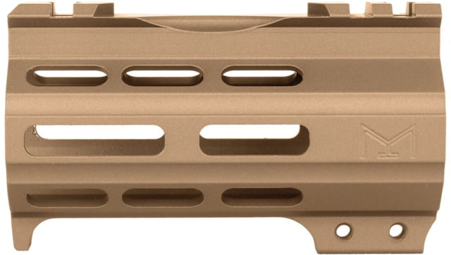 ABC RIFLE COMPANY Super Slim Free Float AR-15 M-LOK Handguard w/Handstop 4in Flat Dark Earth - Abc Rifle Company