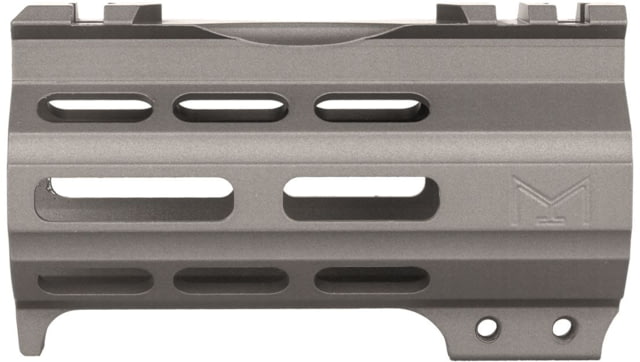 ABC RIFLE COMPANY Super Slim Free Float AR-15 M-LOK Handguard w/Handstop 4in Tungsten - Abc Rifle Company