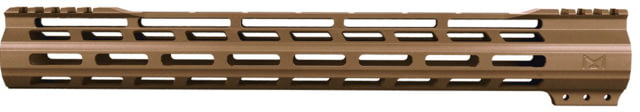 ABC RIFLE COMPANY Super Slim Free Float Hybrid Top Cut AR-15 M-LOK Handguard 15in Cerakote Bronze - Abc Rifle Company