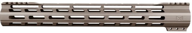 ABC RIFLE COMPANY Super Slim Free Float Hybrid Top Cut AR-15 M-LOK Handguard 15in Cerakote Tungsten - Abc Rifle Company