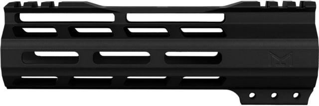 ABC RIFLE COMPANY Super Slim Free Float Hybrid Top Cut AR-15 M-LOK Handguard 7in Cerakote Black - Abc Rifle Company