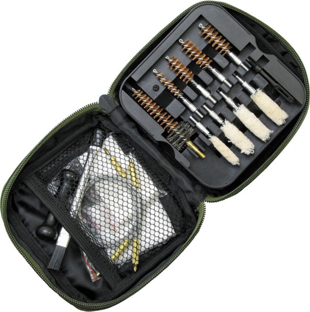 ABKT Tac Portable Tactical Rifle Cleaning Kit Olive Drab Green - Abkt Tac