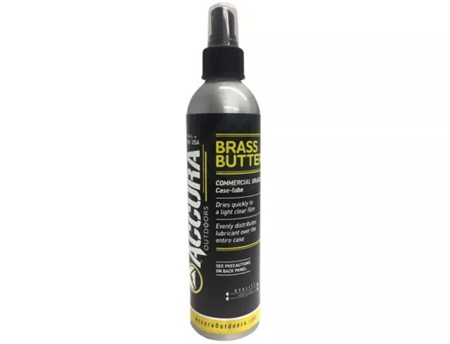 Accura Bullets Brass Butter Case Lube 8 oz B. BUTTER - Accura Bullets
