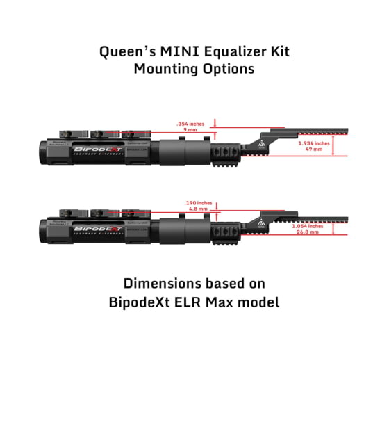 Accuracy Solutions The Queens Mini Equalizer Kit Black - Accuracy Solutions