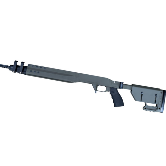 Accuracy Solutions F.A.S.T. Chassis FEM 33 II Rem 700 Short Action - Side Bolt Release Folding Stock Right Hand Bolt OD Green AS-20511 - Bipodext