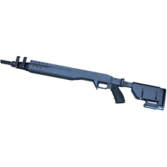 DEMO Accuracy Solutions F.A.S.T. Chassis FEM 33 II Savage 4.400 Short Action - Side Bolt Release Folding Stock Right Hand Bolt Sniper Grey AS-20511 - Bipodext