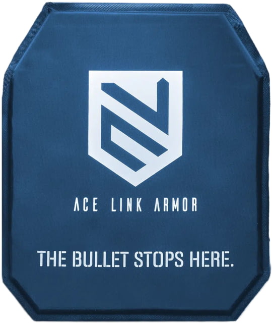 Ace Link Armor Level IIIA Uni-Directional Aramid Soft Armor Panel Black 8x10" - Ace Link Armor