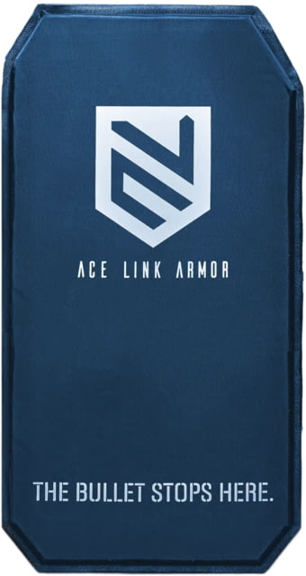 Ace Link Armor Level IIIA Uni-Directional Aramid Soft Armor Panel Black 9x17" - Ace Link Armor