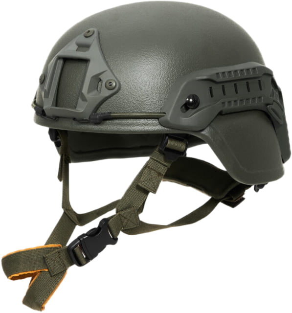 Ace Link Armor MICH Combat Level IIIA Tactical Ballistic Helmet OD Green Extra Large - Ace Link Armor