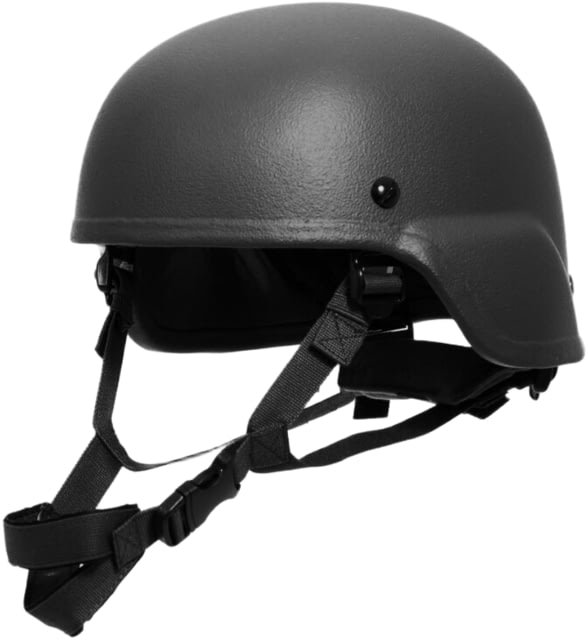 Ace Link Armor MICH Level IIIA Ballistic Helmet Black Medium - Ace Link Armor