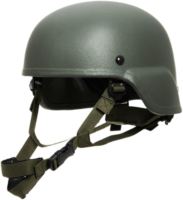 Ace Link Armor MICH Level IIIA Ballistic Helmet OD Green Large - Ace Link Armor
