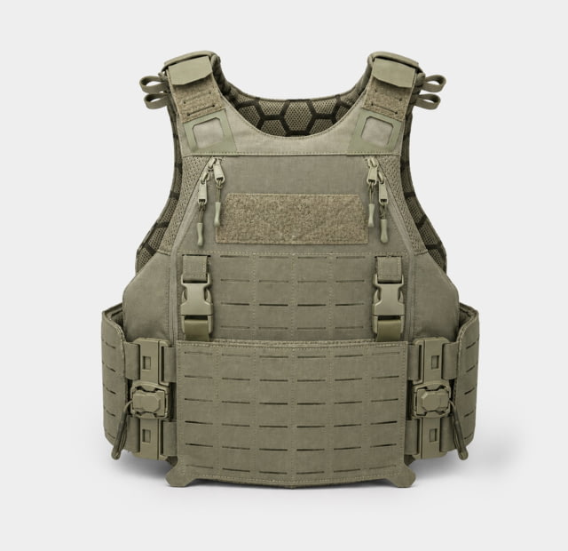 Ace Link Armor Patrol Plate Carrier w/ Side Loaded Plate Pockets Carrier Ranger Green Extra Large - Ace Link Armor