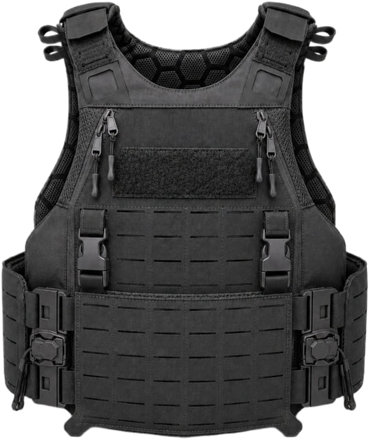 Ace Link Armor Patrol Plate Carrier w/ Side Loaded Plate Pockets Carrier Black Large - Ace Link Armor
