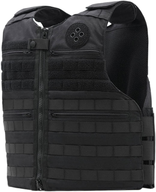 Ace Link Armor Patrol Tactical Molle Outer Carrier Vest Black Medium - Ace Link Armor
