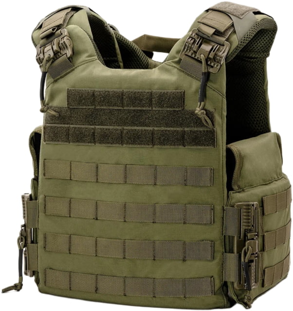Ace Link Armor Quadrelease 2.0 Tactical Plate Carrier OD Green Extra Large - Ace Link Armor