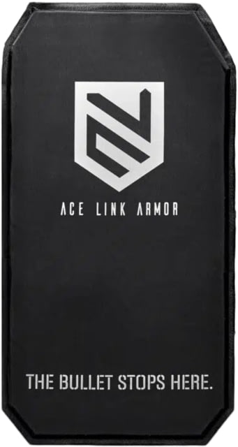 Ace Link Armor Level IIIA Stab-Resistant Aramid/Anti-Stab Dual Protection Soft Armor Panel Black 9x17" - Ace Link Armor