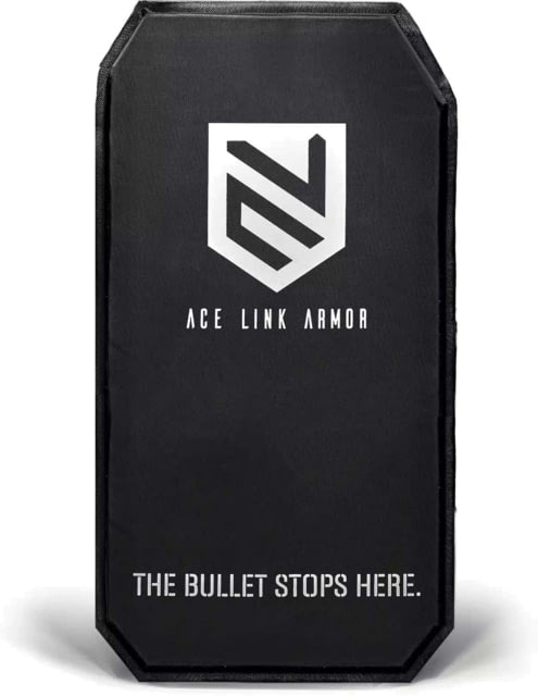 Ace Link Armor Level lllA Backpack Armor Panel Stab1 Protection Black 9x17in - Ace Link Armor