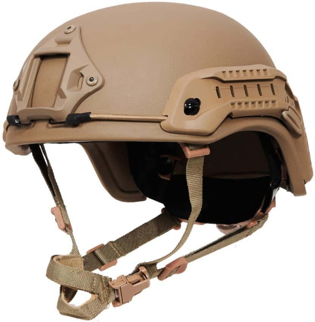 Ace Link Armor High Cut Ballistic Helmet Coyote Brown Extra Large - Ace Link Armor