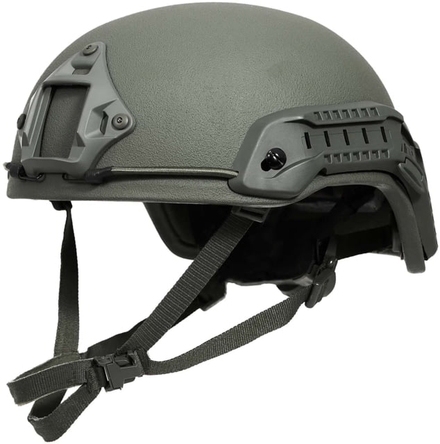 Ace Link Armor High Cut Ballistic Helmet Green Extra Large - Ace Link Armor