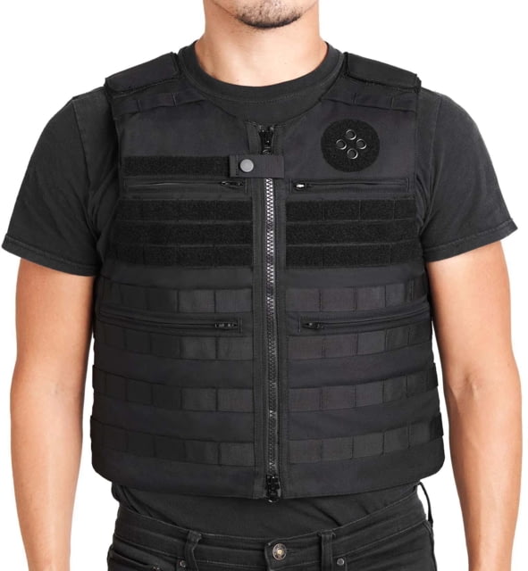 Ace Link Armor Patrol Vest Carrier Black Large - Ace Link Armor