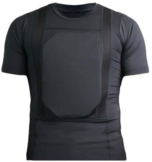 Ace Link Armor Apex Armored T-Shirt Black Large - Ace Link Armor