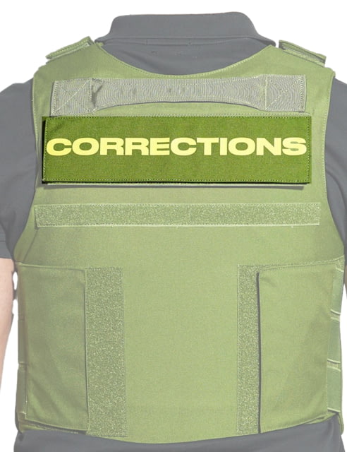 Ace Link Armor Corrections Patch Yellow On Green - Ace Link Armor