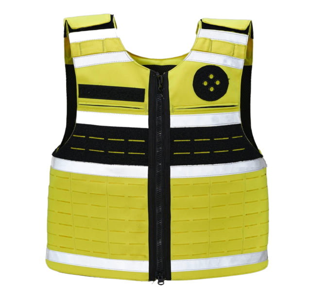 Ace Link Armor High Visibility Vest Carrier Yellow Extra Large - Ace Link Armor