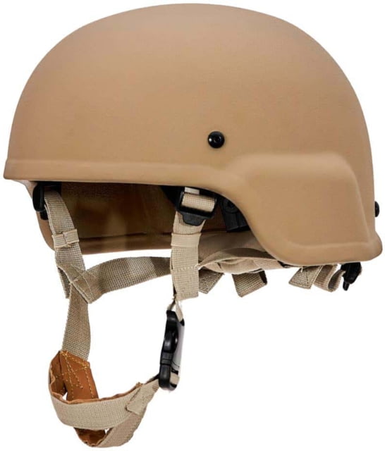 Ace Link Armor Mich Ballistic Helmet Brown Medium - Ace Link Armor