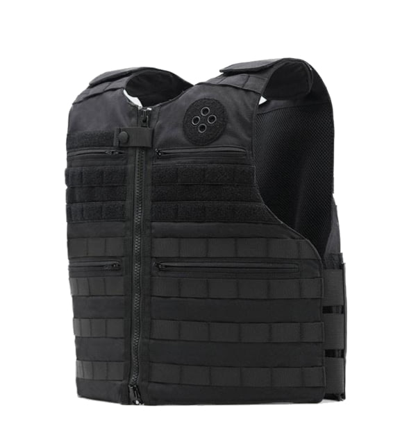 Ace Link Armor Patrol Laser Cut Vest Black Extra Large - Ace Link Armor