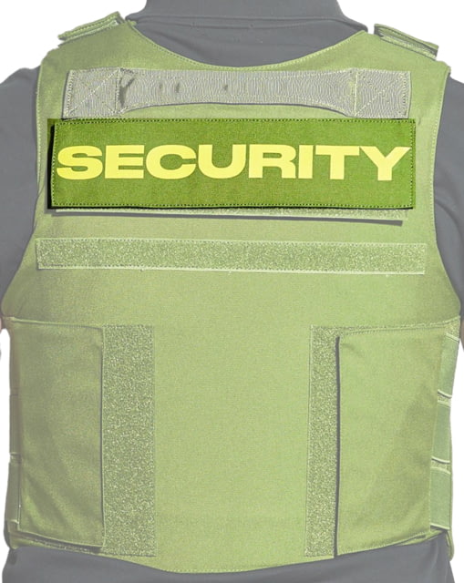 Ace Link Armor Security Patch Yellow On Green - Ace Link Armor