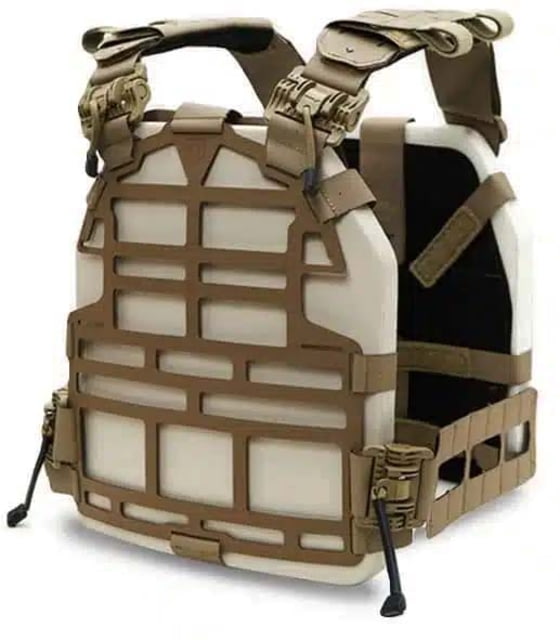 Ace Link Armor Skeletac Plate Carrier Tan Medium - Ace Link Armor