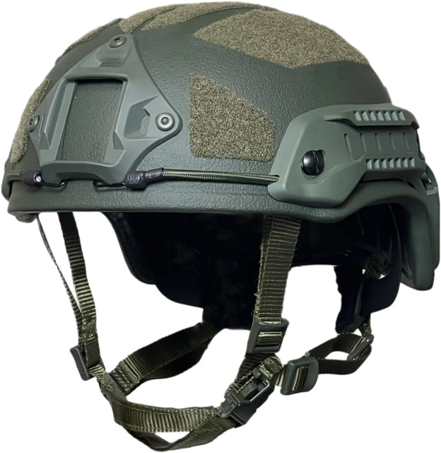 Ace Link Armor Special Mission Gen 2 High Cut Tactical Level IIIA Ballistic Helmet Green Extra Large - Ace Link Armor