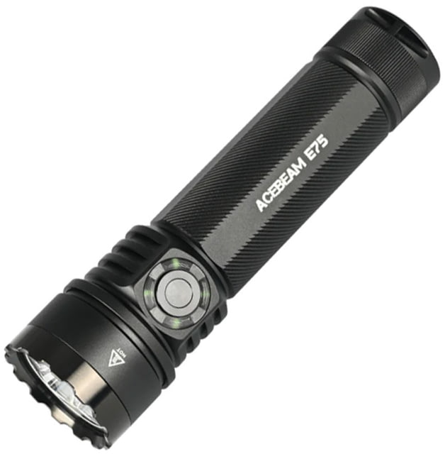 Acebeam E75 Flashlight Black ACBE75BLKN - Acebeam