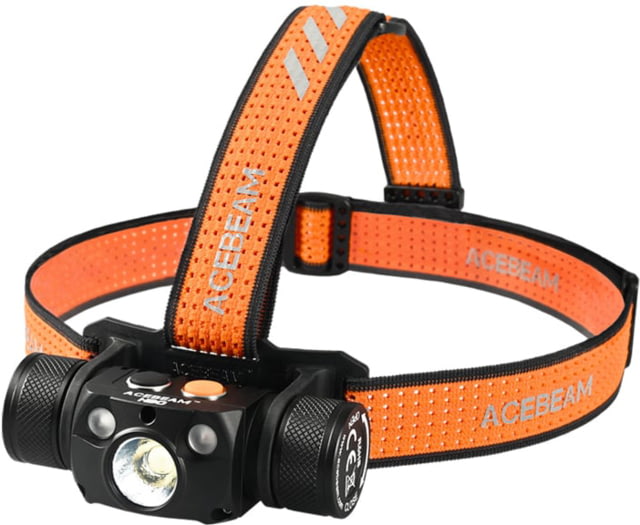 Acebeam H30 1 x 21700 CREE XHP70.2 LED Rechargeable Headlamp 4000 Lumens Cool White/ Green/ Red Black H30 R+G -CW - Acebeam
