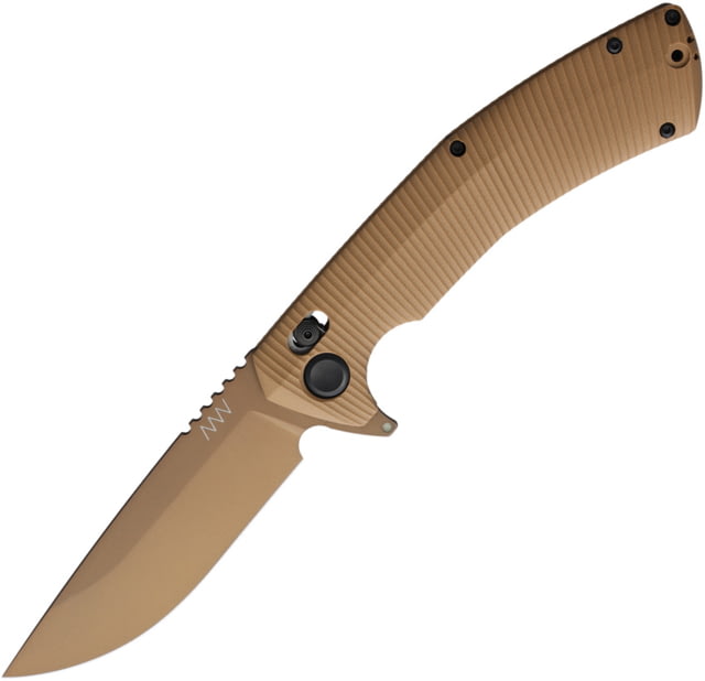 Acta Non Verba Knives A400 ANV A Lock Coyote - Acta Non Verba Knives