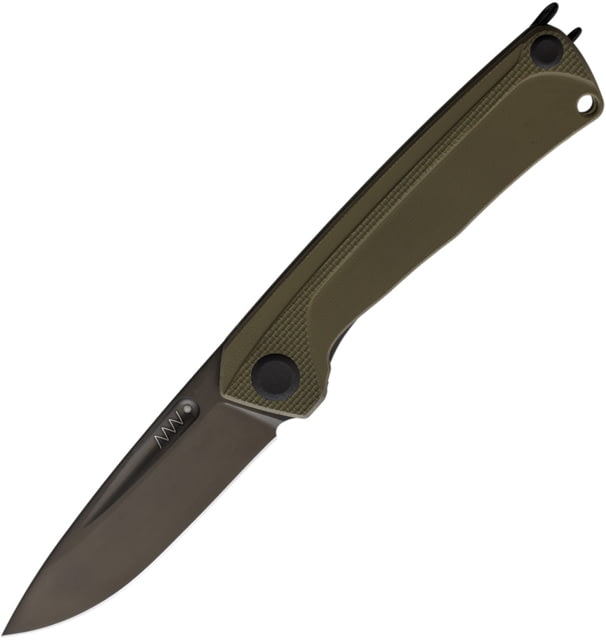 Acta Non Verba Knives Z200 Linerlock Olive DLC - Acta Non Verba Knives